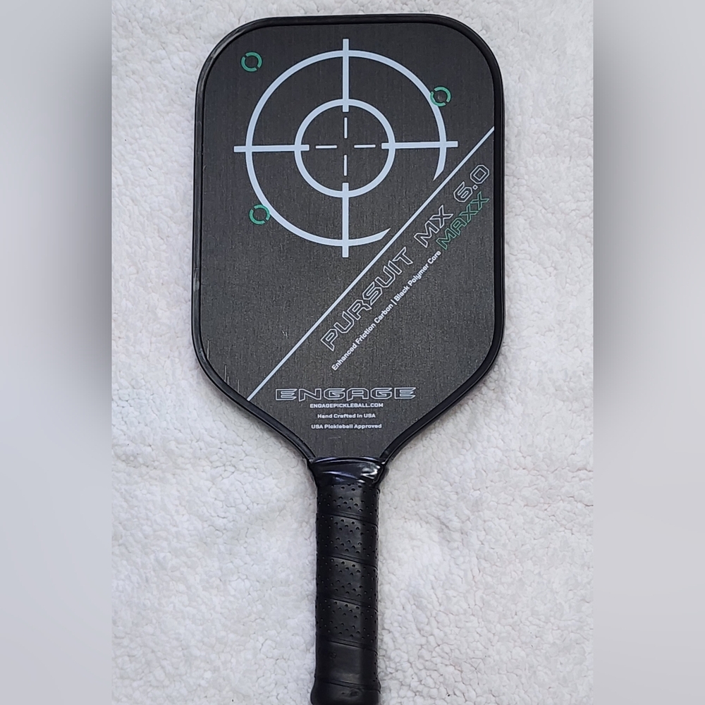 *NEW*Engage Pickleball Pursuit MAXX MX 6.0 Carbon Fiber Paddle - Standard Weight